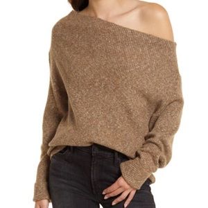 Treasure & Bond Sweater Slouchy off shoulder
